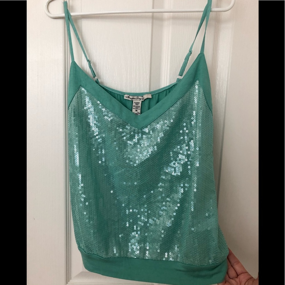 American rag sequins tank